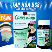 Canxi Nano - Plus Vitamin D3 giúp bổ sung canxi cho phụ nữ chuẩn bị mang thai, có thai và cho con bú - Hộp 30 viên