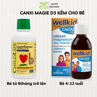 Canxi nước hữu cơ Calcium D3 Childlife tăng chiều cao cho trẻ từ 6 tháng tuổi trở lên