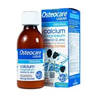 Canxi Nước Osteocare Liquid Original Vitabiotics - Bổ Sung Canxi Dạng Nước, Giúp Xương Chắc Khỏe (Chai 200ml)