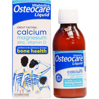Canxi nước Osteocare Original Liquid, UK (200ml) bổ sung Canxi, D3 cho bé 3 tuổi đến 10 tuổi, người lớn và bà bầu