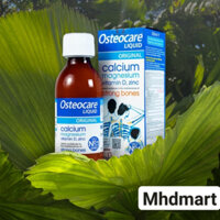 Canxi nước Osteocare Original Liquid, Anh (200ml) bổ sung canxi và d3 cho bé 3 tuổi đến 10 tuổi, người lớn và bà bầu