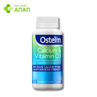 Canxi Ostelin Calcium & Vitami D3 cho bà bầu 130 viên