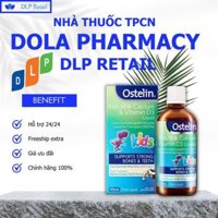 Canxi ostelin kids milk Calcium & D3 Liquid Úc (90ml) Canxi nước khủng long cho trẻ từ 7 tháng tuổi