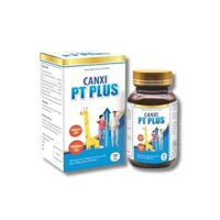 Canxi PT Plus viên uống hỗ trợ tăng chiều cao, cải thiện tình trạng còi xương (hộp 30 viên)