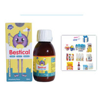 Canxi Sinh Học BESTICAL Kết Hợp Vitamin D3 K2 Giúp Bé Hấp Thu Nhiều Hơn Hỗ Trợ Tăng Chiều Cao Nhanh Hơn 120ml