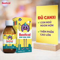 Canxi Sinh Học BESTICAL Kết Hợp Vitamin D3 K2 Hỗ Trợ Tăng Chiều Cao Cho Bé 120ml