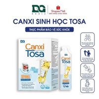 Canxi sinh học Tosa thế hệ mới kết hợp canxi vitamin D3 K2 giúp phát triển chiều cao cho bé