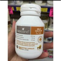 Canxi Sữa Bio Island Milk Calcium Úc cho bé