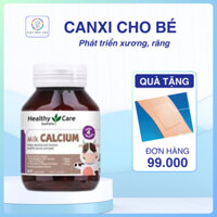 Canxi sữa Calcium Milk Healthycare nhập khẩu Úc hỗ trợ phát triển xương răng cho bé