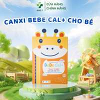 Canxi sữa hữu cơ Bebe Cal+ cho bé từ 6 tháng không nóng, không táo, bí quyết đặc biệt hấp thu tối đa