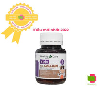 Canxi sữa Milk calcium + Vitamin D Healthy care - Milk canxi 60v úc