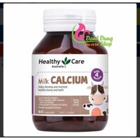 [Canxi sữa] Milk Calcium Healthy Care 60 viên Úc