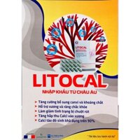 Canxi tảo biển đỏ Litocal bổ sung Canxi Vitamin D3 K2 Magie cho Mẹ bầu, Người loãng xương (Hộp 30 viên) - Nhập khẩu Pháp