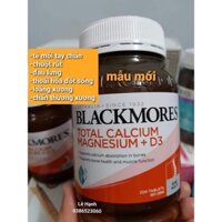 Canxi tồng hợp+ Magie Blackmores Total Calcium & Magnesium + D3 200 viên (Úc)