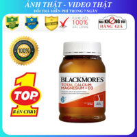 Canxi tổng hợp - Total Calcium Magnesium + D3 Blackmores 200 viên-Viên uống bổ sung canxi