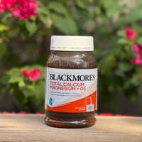 Canxi Úc Blackmores Total calcium magnesium + D3 200 viên canxi hữu cơ