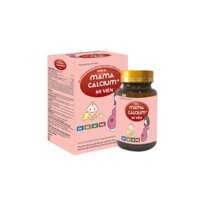 Canxi Unical Mama Calcium - hộp 60 viên, Giúp bổ sung Canxi cho mẹ bầu