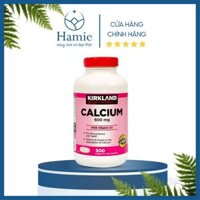 Canxi Và Vitamin D Kirkland Mỹ Signature 500 Viên