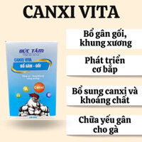 CANXI VITA  bổ gân gối, chắc khung xương, tăng sự dẻo dai cho gà chọi- GAC017