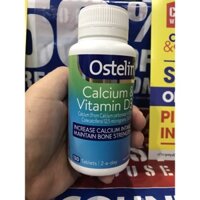 Canxi vitamin D3 cho bà bầu và người lớn Ostelin Úc -130 viên - CÓ TEM CHEMIST