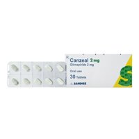 Canzeal 2mg Sandoz 30 viên – Thuốc tiểu đường