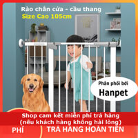 {Cao 105cm) Hàng rào ngăn cho chó chắn cầu thang ngăn trẻ GV