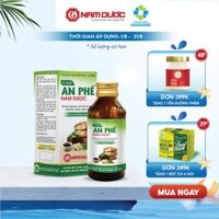 Cao An Phế Nam Dược 110ml cao thảo dược đậm đặc hỗ trợ giảm ho, giảm đờm, giảm rát họng, khản tiếng