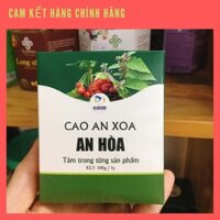 Cao an xoa An Hòa hạ men gan, giải độc gan thanh lọc cơ thể