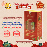 Cao Ban Long Sibiri - tăng thụ thai,hỗ trợ trước và sau mang thai, bổ khí huyết, hộp 100g
