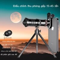 ┇Cao cấp 15X—45X zoom điện thoại di động ống kính tele kính thiên văn chụp chân dung tele mờ câu cá