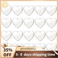 Cao Cấp 20 Chiếc Hình Trái Tim Giáng Sinh Bóng Nhựa Trong Suốt Quà Giáng Trang Trí 2021 Bóng Lấp Đầy Năm Mới DIY Ngôi Nhà Đẹp (C)