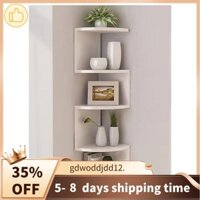 Cao Cấp 5 Tầng Kệ Góc Nổi Kệ Treo Tường Góc Kệ Sách Gia Đình Nhà Bếp Lưu Trữ Trang Trí Phòng Khách