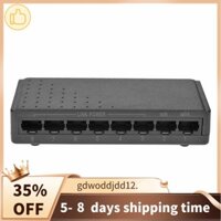 Cao Cấp 8 Cổng 6 + 2 POE Công Tắc Kim Phun Nguồn Qua RJ45 Ethernet Hệ Thống Mạng Họ 10 / 100M Cho Máy Ảnh Không Có Bộ Chuyển Đổi Nguồn