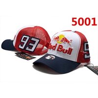 Cao cấp #93 Red Bull Racing Mũ Bóng Chày Xe Máy Đua Mũ Trucker Mũ Topi Snapback Thêu Golf Mũ Thể Thao