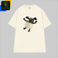 Cao cấp - Áo thun unisex cừu cười hài hước Shaun the Sheep áo thun oversize BND220