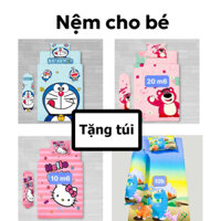 [CAO CẤP] Bộ Nệm Gối Thun Ý Cho Bé Đi Học , nệm cho bé, đệm ngủ cho bé nhà trẻ hút mồ hôi