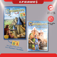 [CAO CẤP] Carcassonne Board Game Bộ Thẻ Bài Trò Chơi Phiêu Lưu Vùng Đất Trù Phú Bản Tiếng Anh Carcassonne Winter Edition