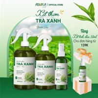 [CAO CẤP] Chai Xịt Phòng Tinh Dầu Trà Xanh ABURA 100ml/300ml/500ml Thơm Phòng Khử Mùi Hiệu Quả
