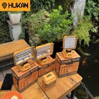{CAO CẤP} [Chính Hãng] Thân bóng đèn pin LED HUKAN siêu sáng sử dụng chân pin phổ thông ......