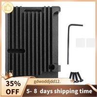 Cao Cấp Cho Raspberry Pi 4 Model B Vỏ Nhôm, Vỏ Bảo Vệ Hợp Kim Nhôm Làm Mát Thụ Động Vỏ Kim Loại Cho Raspberry Pi 4 Model B