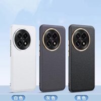 Cao Cấp Da PU Cho Oneplus 13 Ốp điện thoại Kim Loại Sang Trọng Bảo Vệ Vòng Máy Ảnh Chống Sốc Cho One Plus 13 Ốp điện thoại Funda