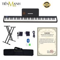 [Cao Cấp] Đàn Piano Điện Konix PH88S - Đàn, Chân Kép, Bao, Nguồn - 88 Phím PH88 nặng Cảm ứng lực Có Loa