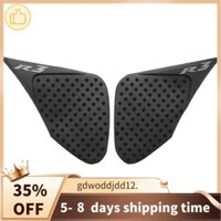 Cao Cấp Dành Cho Xe Yamaha R3 2015 2016 2017 Yzf-R3 Chống Trơn Trượt Miếng Lót Xe Tăng Bảo Vệ Bên Dính Gas Đầu Gối Cầm Lực Kéo Miếng Lót