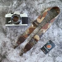 [CAO CẤP] Dây đeo chéo Poly cho túi xách, máy ảnh họa tiết camo quân đội