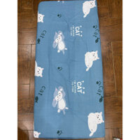 Cao Cấp- Đệm giường gỗ cho bé cao 5cm dành cho giường nhiều kích thước chất liệu bông ép, đệm tặng kèm ga - Mẹ & Bé