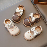 CAO CẤP_ Giày búp bê cao cấp thêu cho bé gái size 16-26