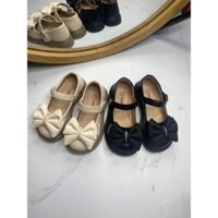 Cao Cấp Giày Búp Bê Cho Bé Gái 3 Tuổi Đến 10 Tuổi,Giày Công Chúa Đế Độn Nơ Fashion Phong Cách Hàn Quốc Hàng Quảng Châu