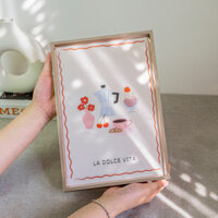 [CAO CẤP] Khung ảnh nhôm màu hồng nhiều kích thước A4 21x30, A3 30x42, A2 40x60 Khung tranh kim loại