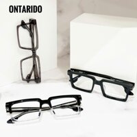 [CAO CẤP] Kính mắt thời trang nam CHUMING kiểu chữ nhật cá tính, nhựa acetate cao cấp ON-242223