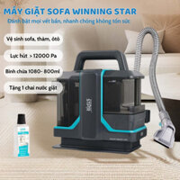 (CAO CẤP) Máy Giặt Hút Bụi Sofa Cầm Tay Cao Cấp WINNING STAR Sấy Khô Diệt Khuẩn Chăn Nệm Giặt Sấy Hoàn Toàn 2 Trong 1